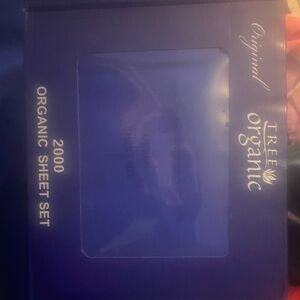 Tree Organic Blue Sheet Set